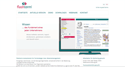 Desktop Screenshot of flashterm.eu